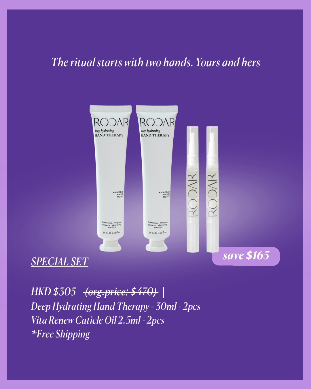 Hand Ritual Travel Duo